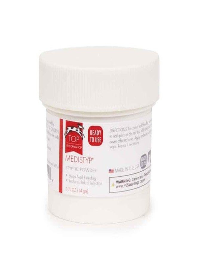 Top Performance MediStyp Pet Styptic Powder with Benzocaine – Stops Pain, Stops Bleeding From Minor Cuts, 1/2-Ounce Size - Image 3